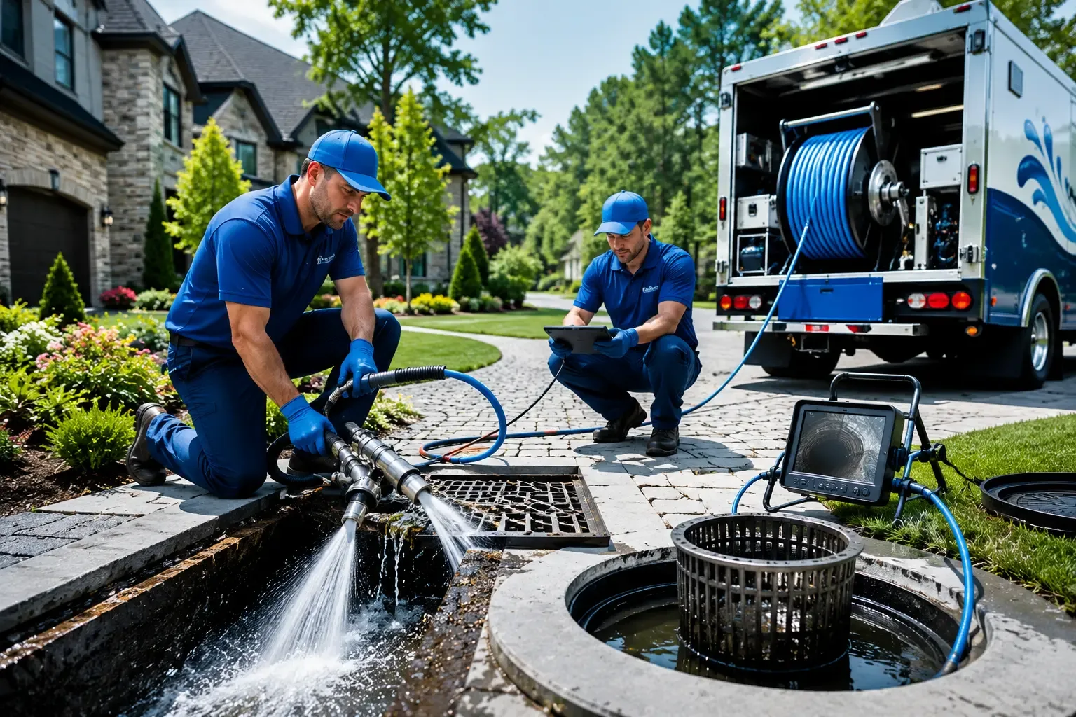 Local outdoor drain cleaning professionals in Eggleston, VA